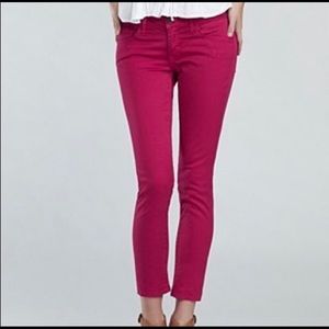 Pink Lucky Brand Charlie Capri size 6